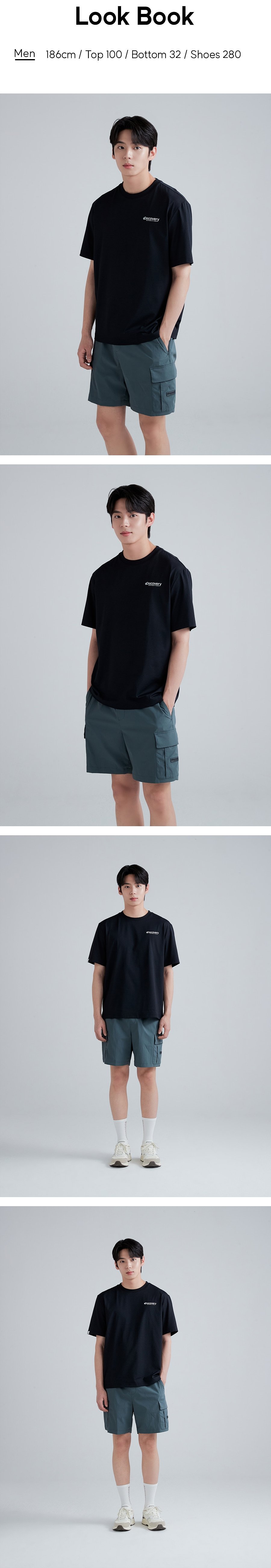 애슬레저 빅아치 그래픽 티셔츠