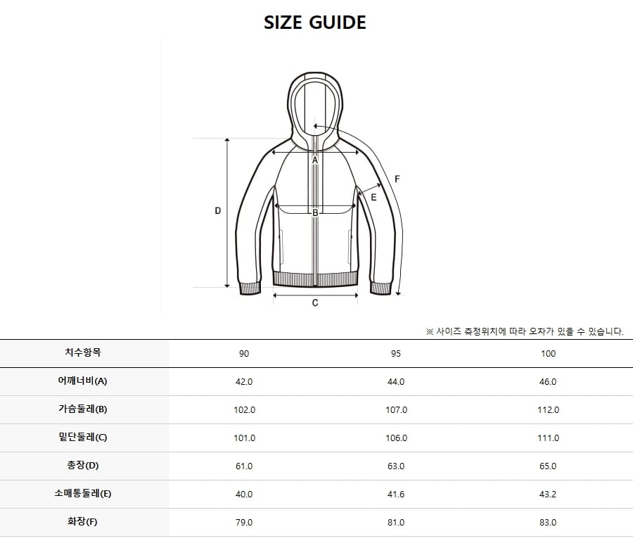 베르텍스 여성 리버티 바람막이 (D/IVORY) 상세 이미지 6