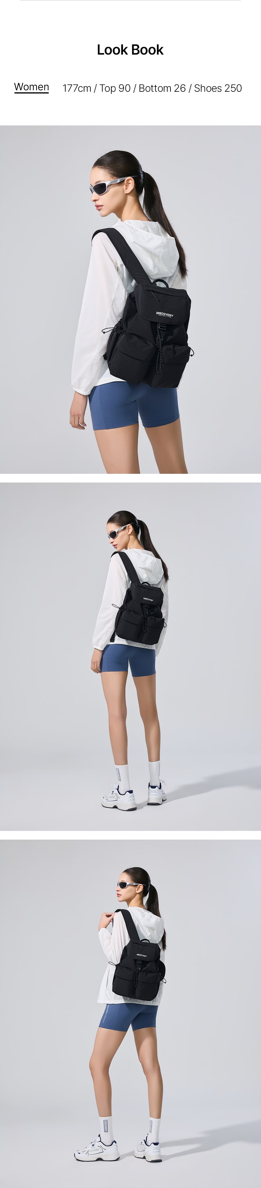 REFLEX POCKET BACKPACK S #NINGNING同款！ - 3 COLORS BLACK