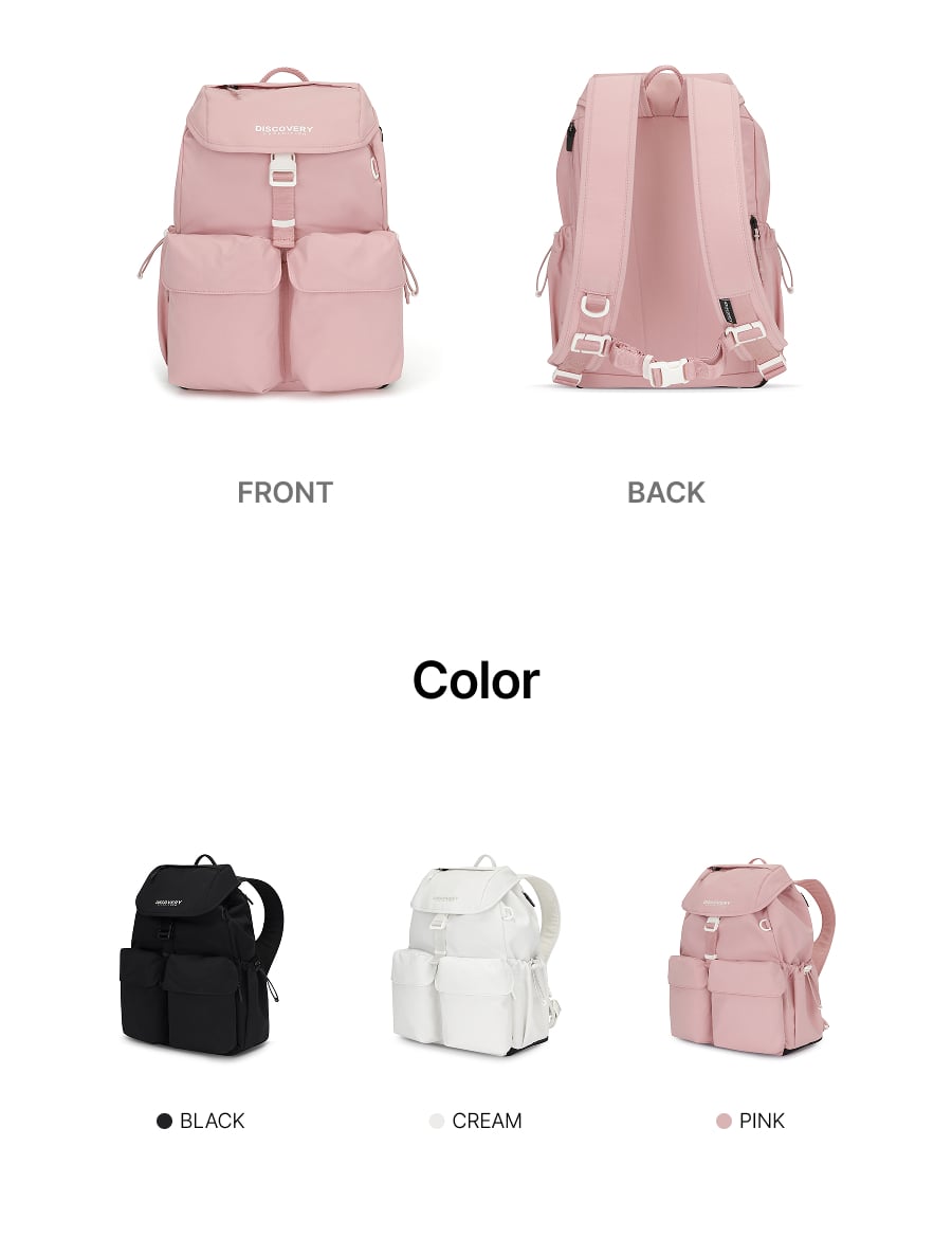 REFLEX POCKET BACKPACK S #NINGNING同款！ - 3 COLORS PINK