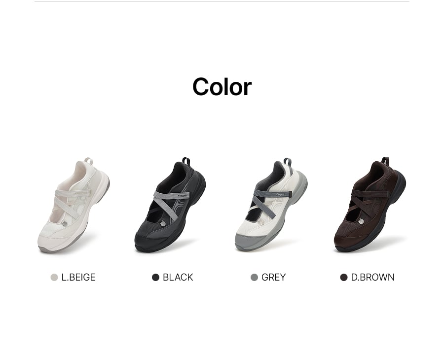 WAVE STRAP SANDALS #NINGNING同款！ - 4 COLORS BROWN