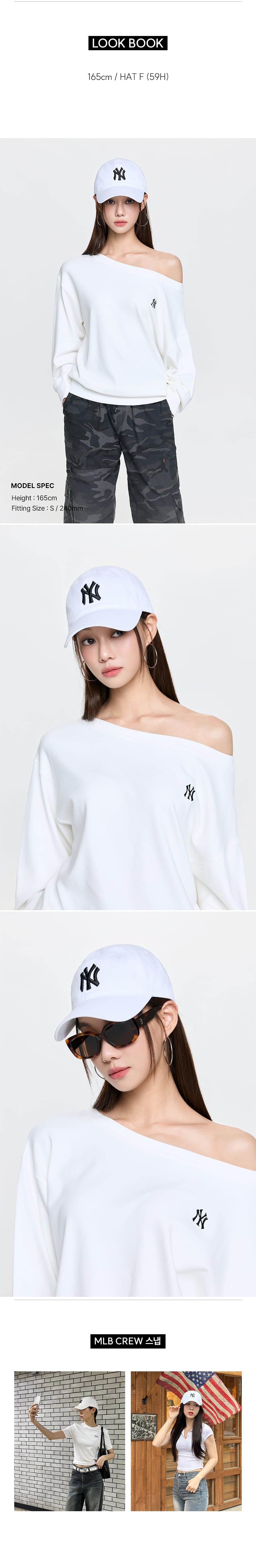 ACE UNSTRUCTURED BALL CAP LA #KARINA同款! - 9 COLORS OFF WHITE