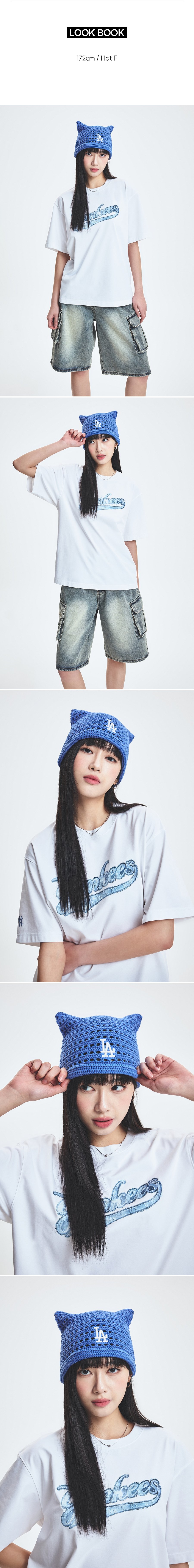 Crochet Meowing Beanie LOS ANGELES DODGERS - MLB KOREA