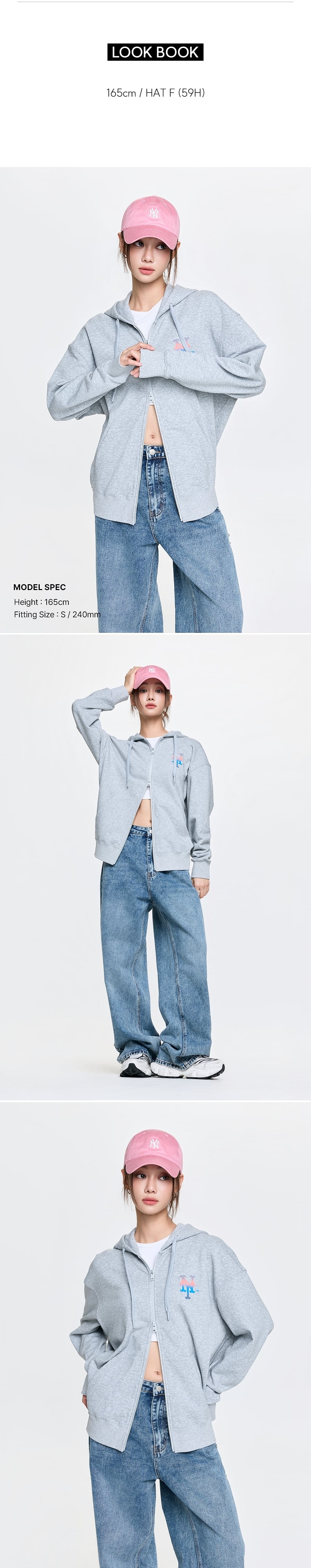 ROOKIE UNSTRUCTURED BALL CAP LA #KARINA同款! - 11 COLORS PINK