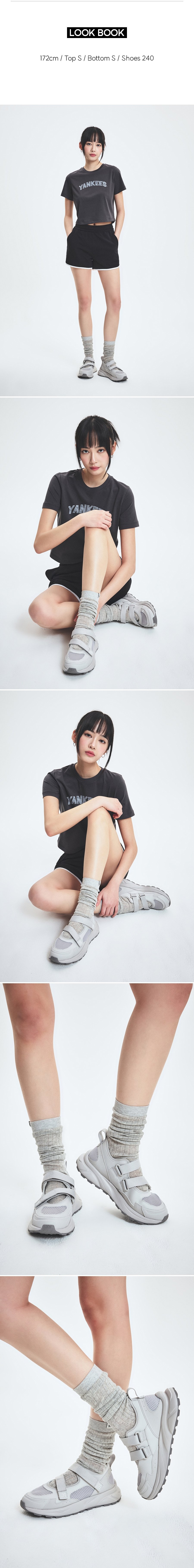 韓国人気★スポーティー【MLB】GROUND CHUNKY MARYJANE メッシュ Ground CHUNKY Mary Jane NEW YORK YANKEES - MLB KOREA