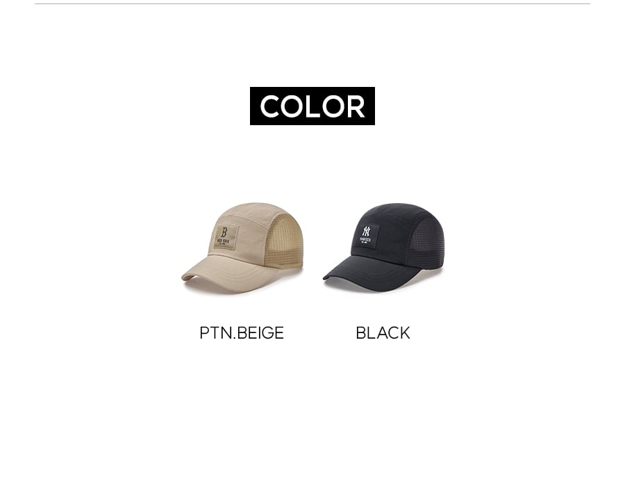 ★MLB Korea★ Gopcore Lettering Camp Cap BOS PtnBeige 3ACPB0 キャップ MLB Korea Gofcore Lettering Camp Cap BOS PtnBeige