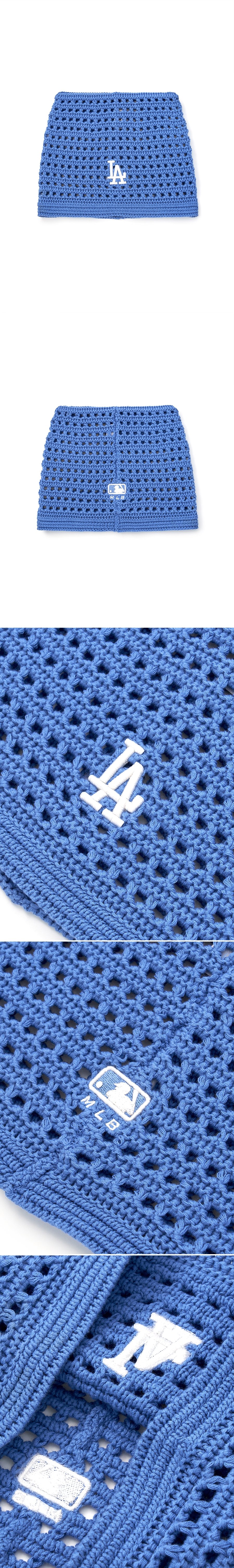 ■MLB Korea■ Crochet Meow Beanie BOS Ivory 3ABNB0153-43IVS Beanie - MLB KOREA