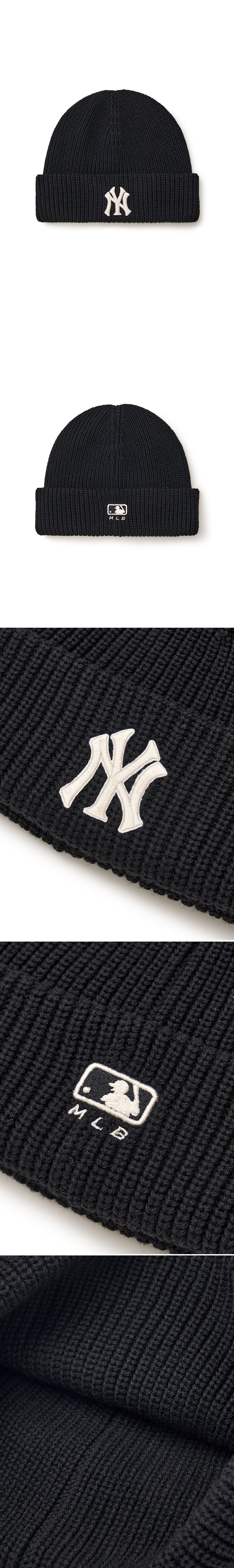 ◆MLB Korea◆ New Jelly Mid Beanie NY Black 3ABNBM246-50BKS MLB KOREA New Jelly Mid Beanie New York Yankees, Black | eBay