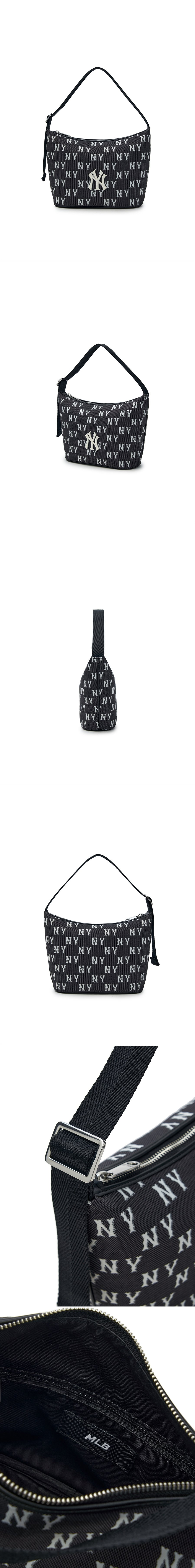 Classic MONOGRAM Jacquard Hobo Bag NEW YORK YANKEES - MLB KOREA
