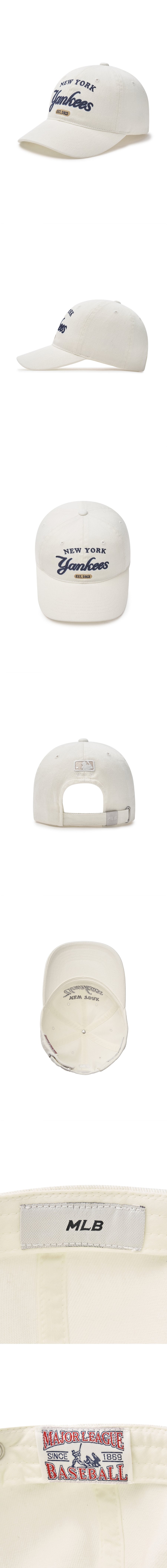 Color Denim Unstructured Ball Cap NEW YORK YANKEES - MLB KOREA