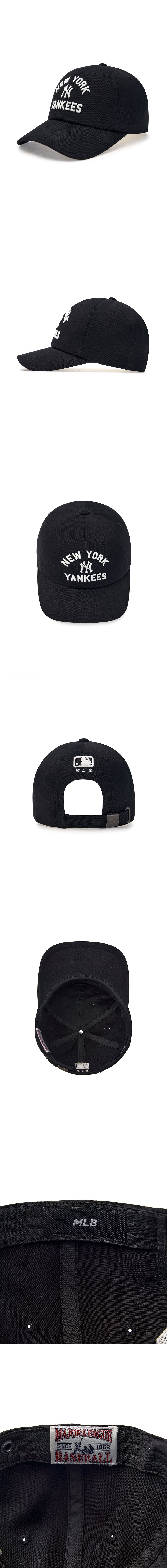 Varsity Lettering Unstructured Ball Cap NEW YORK YANKEES