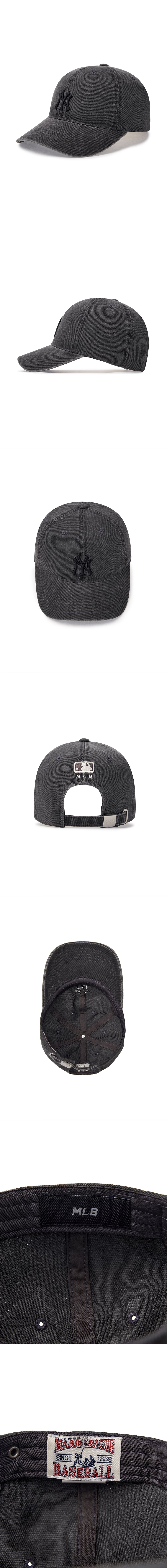 Basic Washing Unstructured Ball Cap NEW YORK YANKEES - MLB KOREA