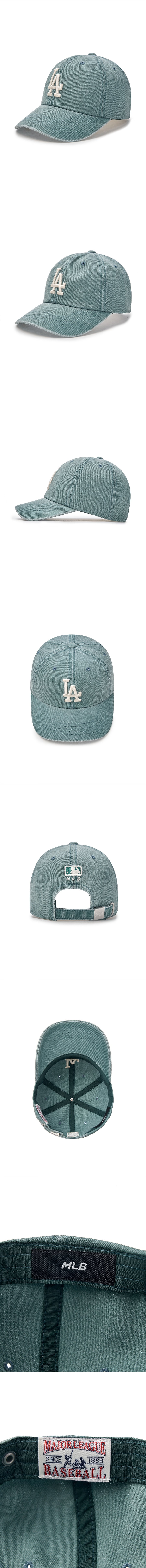 キャップ MLB Korea W-Fit Pigment Unstructured Ball Cap LA Green 3ACPV W Fit Pigment Unstructured Ball Cap LOS ANGELES DODGERS
