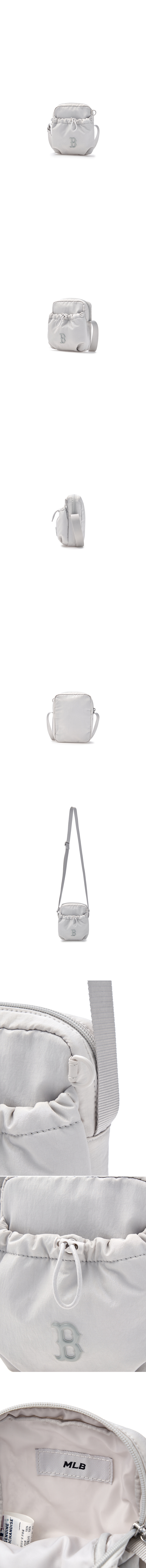 ★MLB Korea★ Basic athleisure mini cross bag BOS LGrey 3ACR Basic Athleisure Mini Crossbody Bag New York Yankees