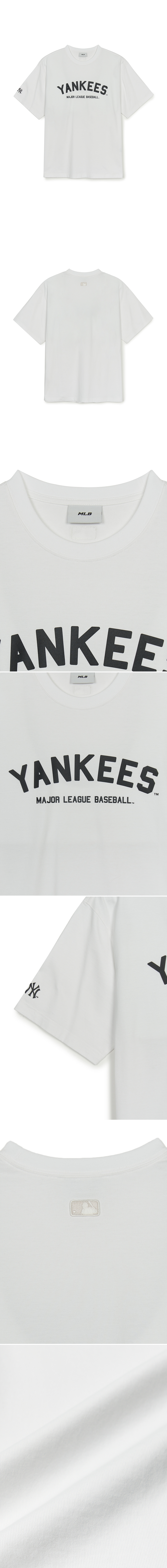 Varsity Big Logo Over Fit T Shirts NEW YORK YANKEES - MLB KOREA