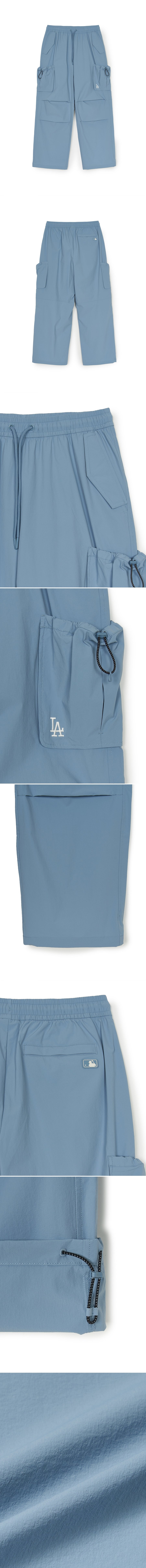 [MLB] Gorpcore 軽量 String Cargo Wide Pants ★大人気★ Gorpcore Light Weight String Cargo Wide Pants LOS ANGELES