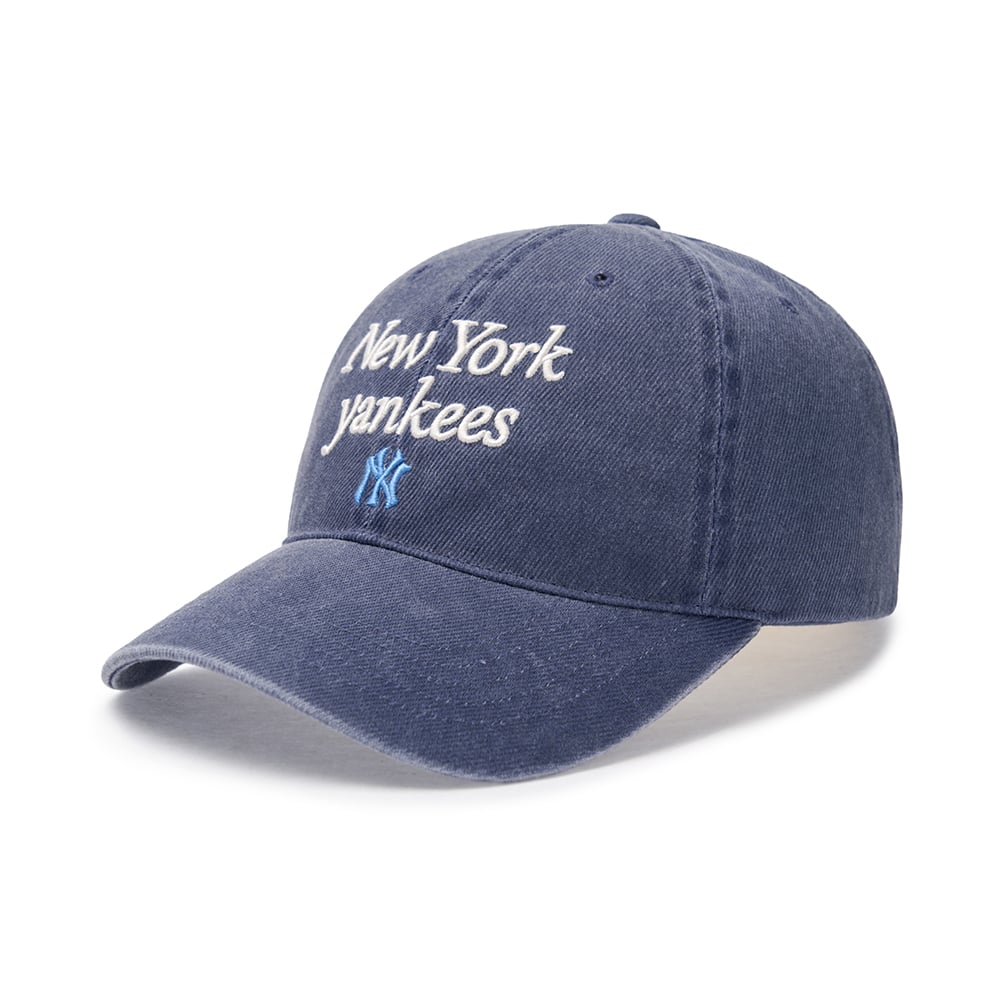 キャップ MLB Korea Culsive Lettering Unstructured Ball Cap OAK LGreen Mũ MLB Lettering Unstructured Ball Cap New York Yankees