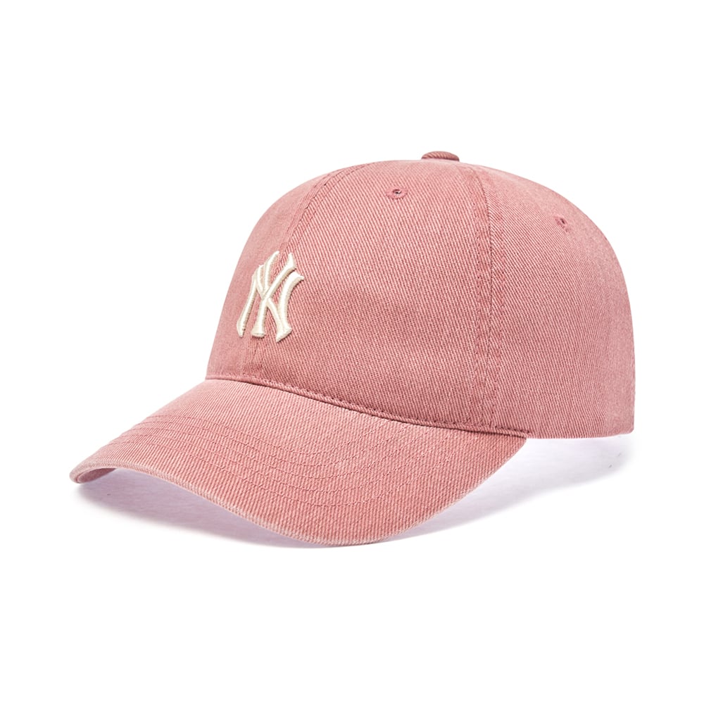 ★MLB Korea★ Basic Coopers Washed Unstructured Ball Cap NY Genuine MLB Basic Coopers Washing Unstructured Ball Cap NY
