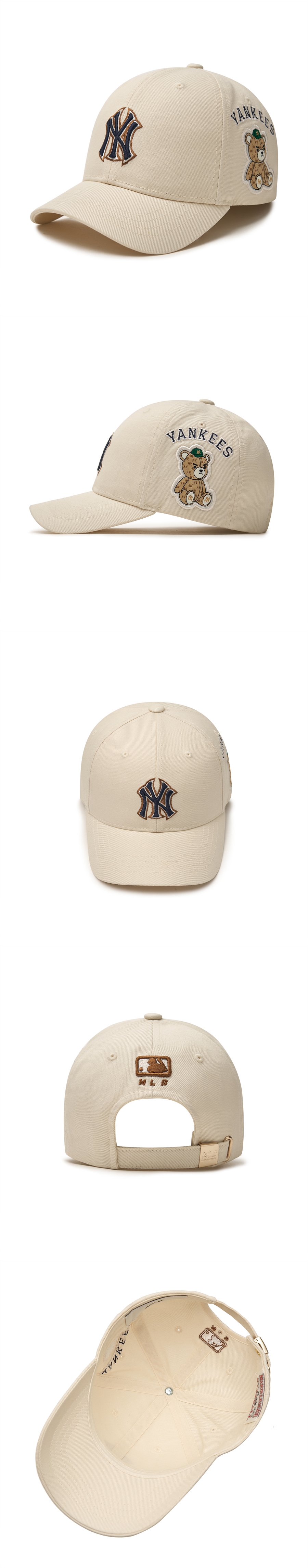 ◆MLB Korea◆ MLB New York Yankees Outline Logo Ball Cap Bla NWT 47 New York Yankees Outline MVP DP Snapback On Black