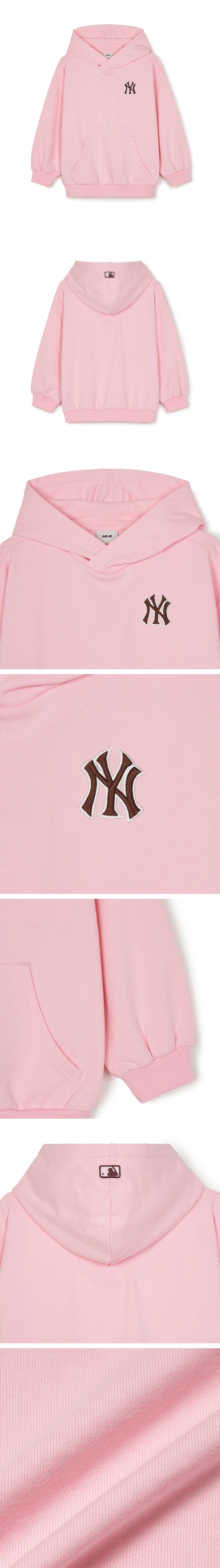 Kids] Basic Small Logo Hoodie NEW YORK YANKEES - MLB KOREA