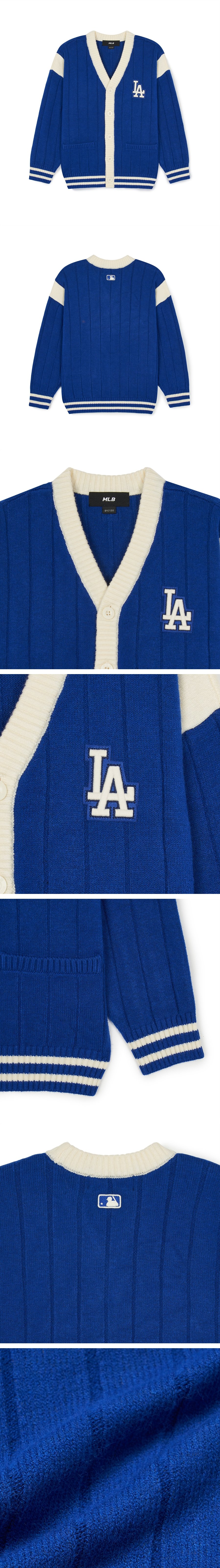 Dodgers cardigan sweater shops