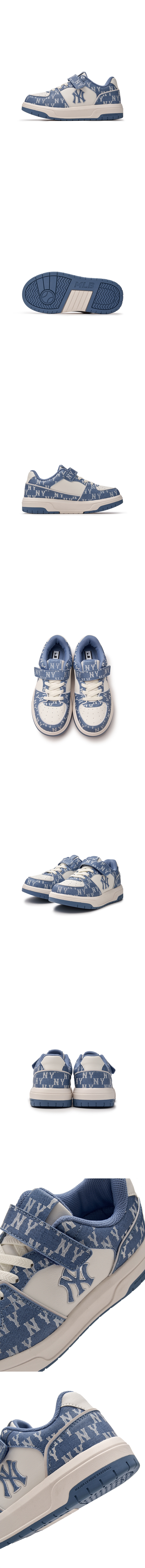 MLB KOREA■人気 新作 Chunky Liner Denim Monogram SL Kids] Chunky Liner Denim Monogram Sl NEW YORK YANKEES - MLB