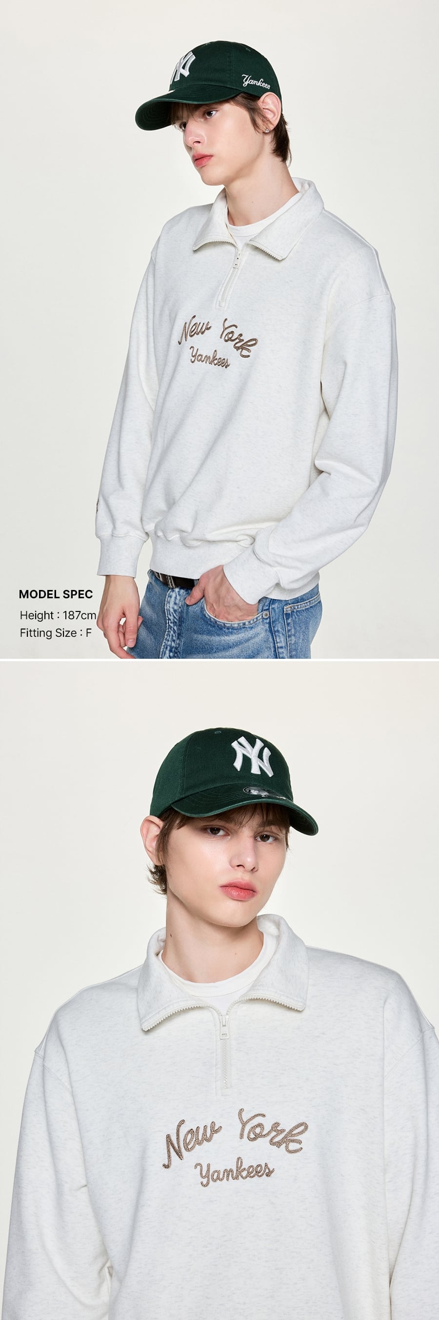 SIGNATURE UNSTRUCTURED BALL CAP DET #KARINA同款! - 12 COLORS GREEN