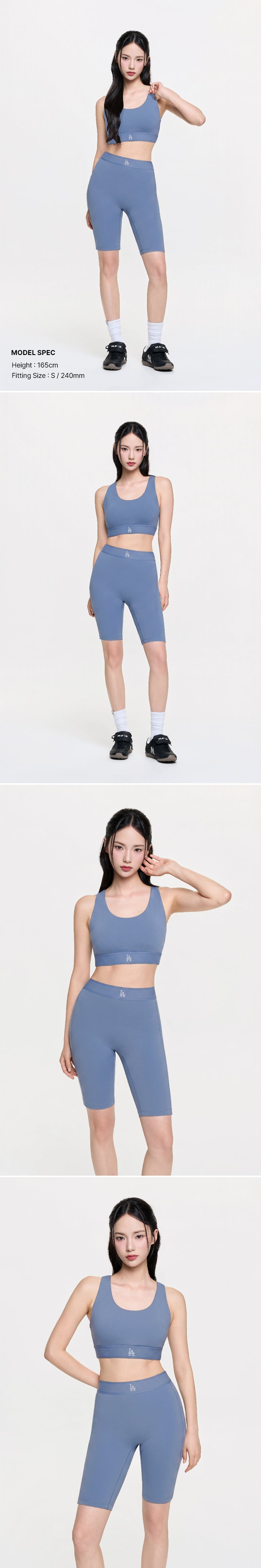 BASIC BAND LOGO POINT BIKE SHORTS LA #KARINA同款! 