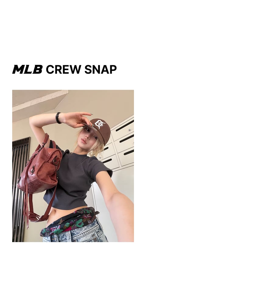 SIGNATURE UNSTRUCTURED BALL CAP DET #KARINA同款! - 12 COLORS BROWN